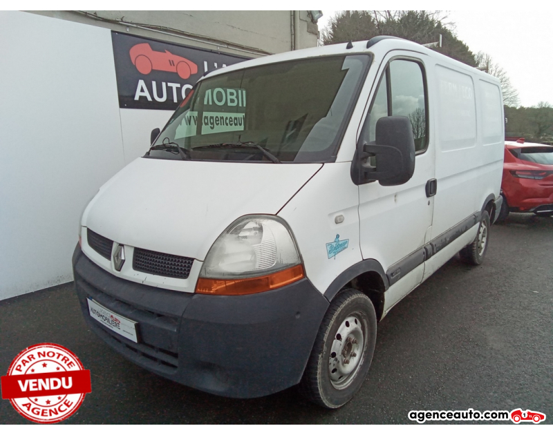 Achat voiture occasion, Auto occasion pas cher | Agence Auto Renault Master L1H1 2.5 DCI 100 Blanc Année 2004 Manuelle Diesel